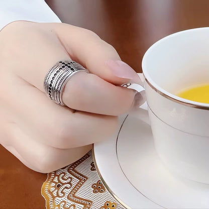 Black CZ Cross Ring,Europe Style Jewelry Fine Jewerly for Men and Women Gift in 925 Sterling Silver