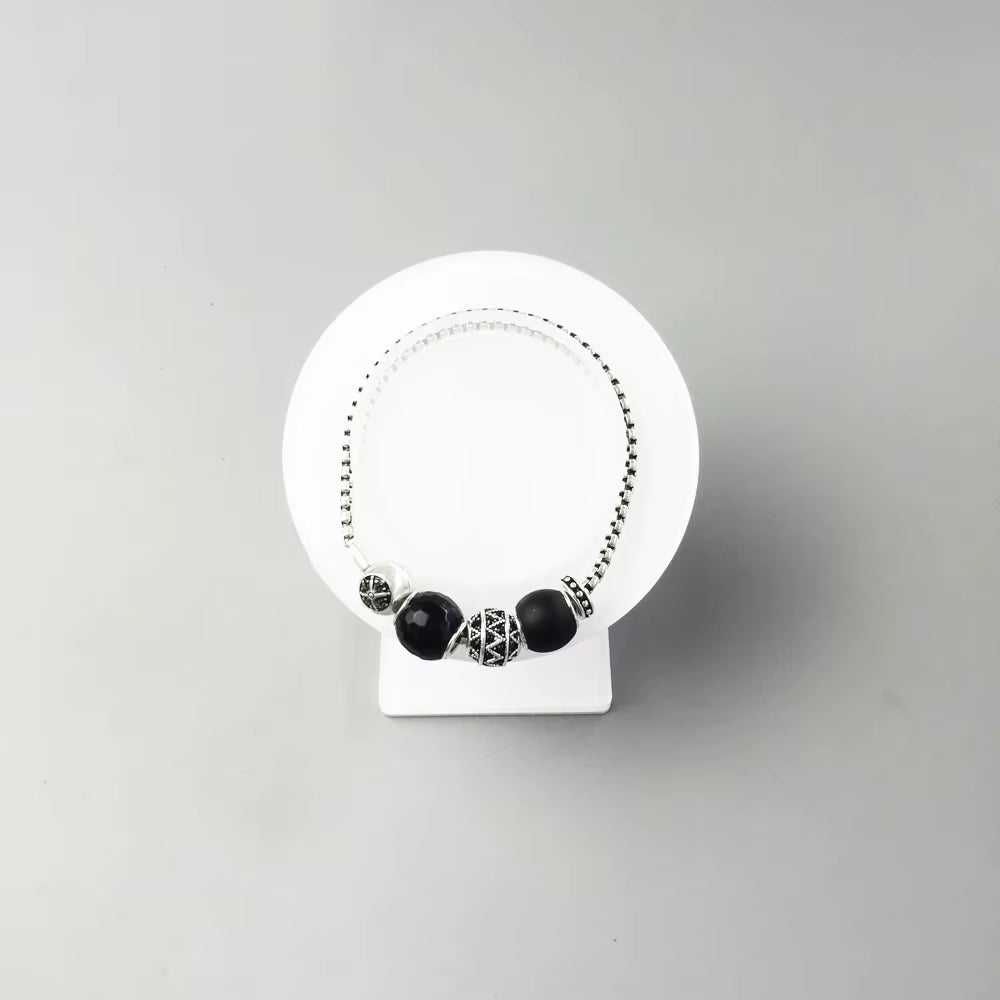 Basics 925 Sterling Silver Bracelets Karma Jewelry DIY Super Deals Gift Europe Style Accessories