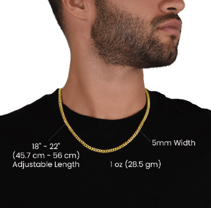 Signature Cuban Link Chain - Polished Stainless Steel