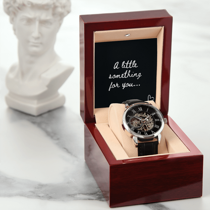 Men's Openwork Watch