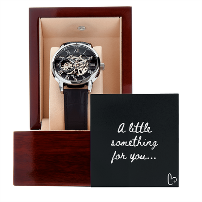 Men's Openwork Watch