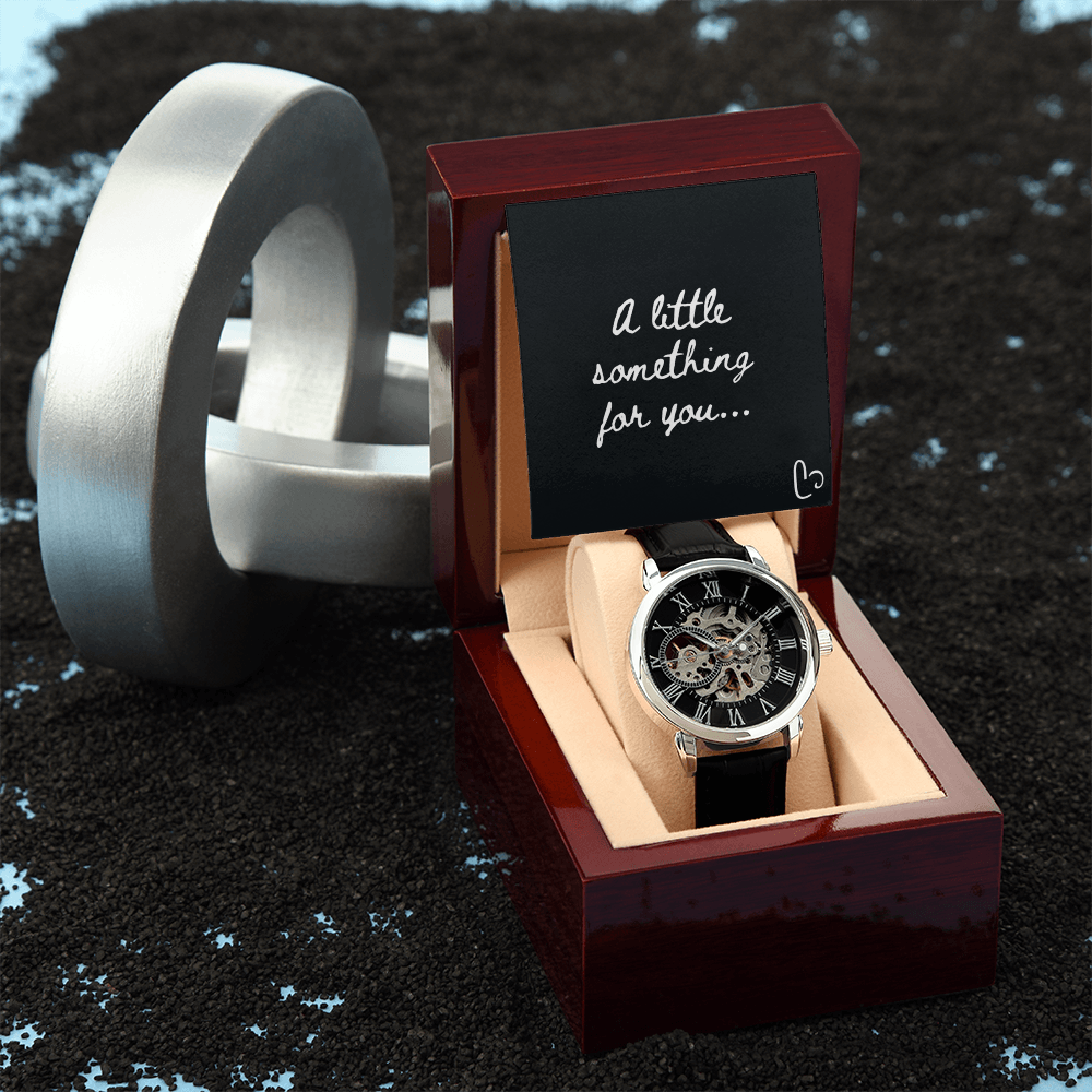 Men's Openwork Watch