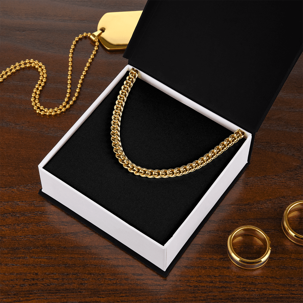 Signature Cuban Link Chain - Polished Stainless Steel