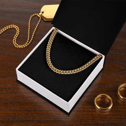 Signature Cuban Link Chain - Polished Stainless Steel