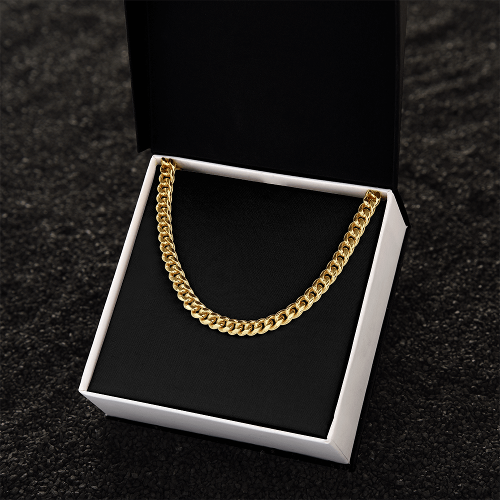 Signature Cuban Link Chain - Polished Stainless Steel