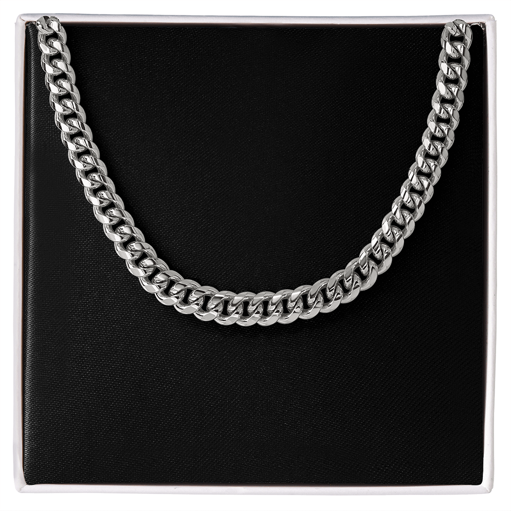 Signature Cuban Link Chain - Polished Stainless Steel