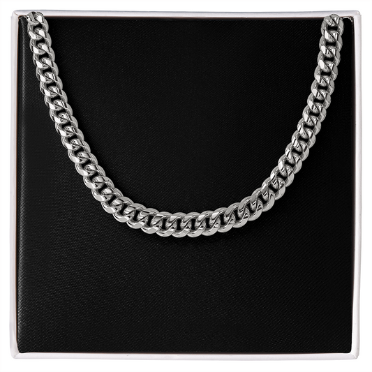 Signature Cuban Link Chain - Polished Stainless Steel