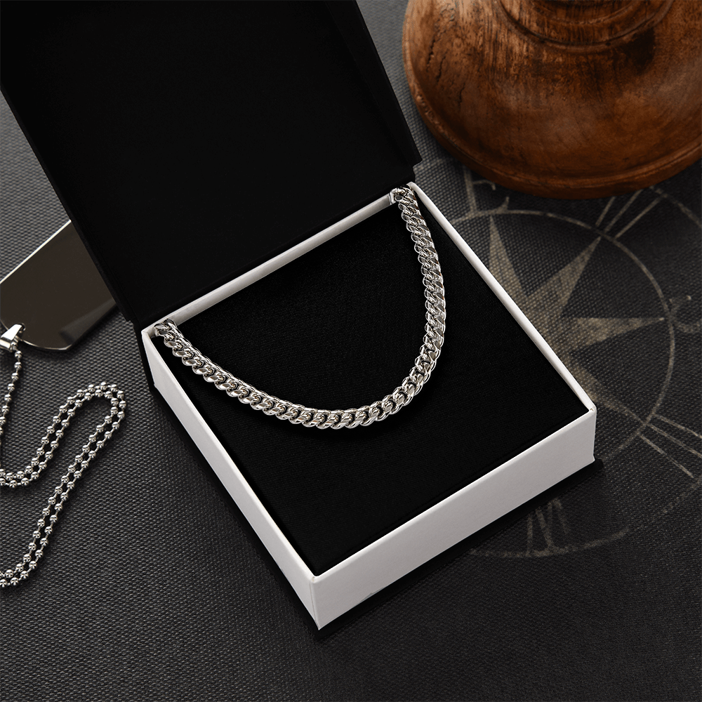 Signature Cuban Link Chain - Polished Stainless Steel