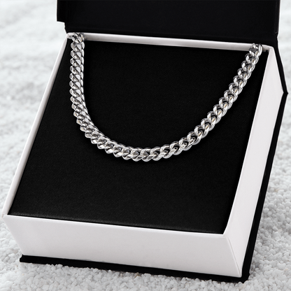 Signature Cuban Link Chain - Polished Stainless Steel