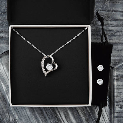 Forever Love Necklace & Earring Set