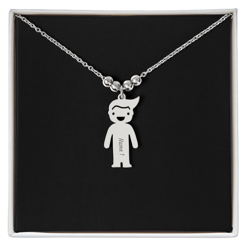 Keep Them Close: Personalized Kids Charm Necklace