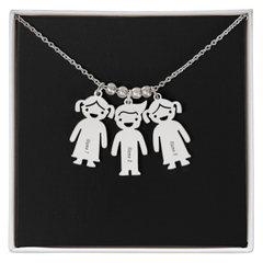 Keep Them Close: Personalized Kids Charm Necklace