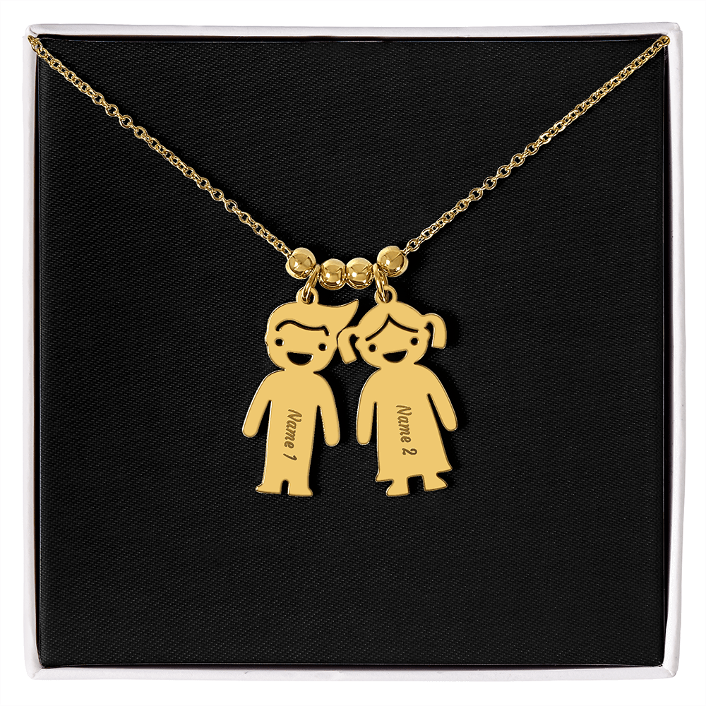 Keep Them Close: Personalized Kids Charm Necklace