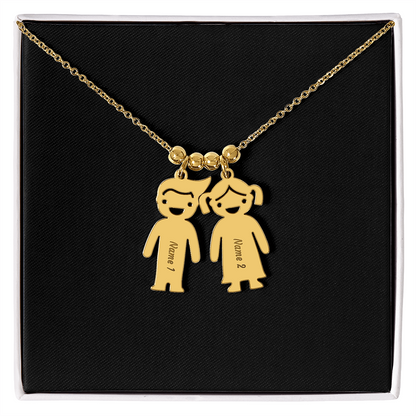Keep Them Close: Personalized Kids Charm Necklace