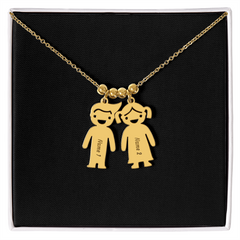 Keep Them Close: Personalized Kids Charm Necklace
