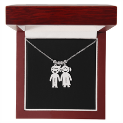 Keep Them Close: Personalized Kids Charm Necklace
