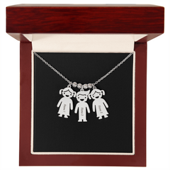 Keep Them Close: Personalized Kids Charm Necklace