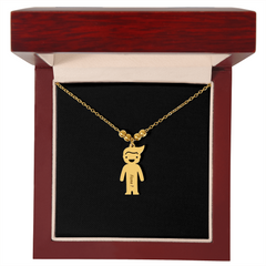 Keep Them Close: Personalized Kids Charm Necklace
