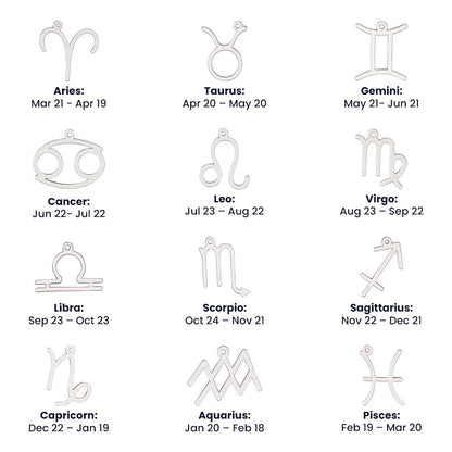 Written in the Stars: Personalized Zodiac Symbol Necklace