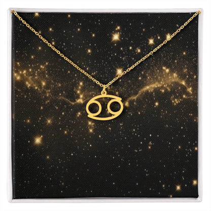 Written in the Stars: Personalized Zodiac Symbol Necklace
