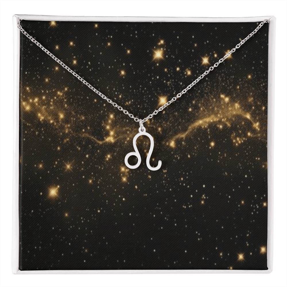 Written in the Stars: Personalized Zodiac Symbol Necklace