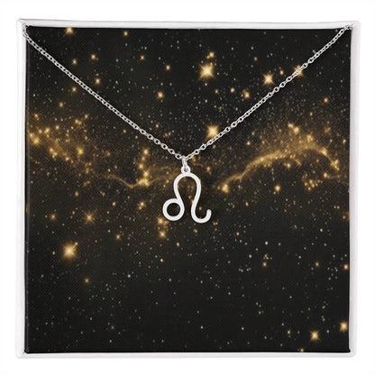 Written in the Stars: Personalized Zodiac Symbol Necklace