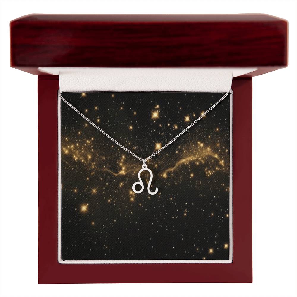 Written in the Stars: Personalized Zodiac Symbol Necklace
