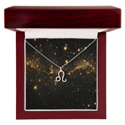 Written in the Stars: Personalized Zodiac Symbol Necklace