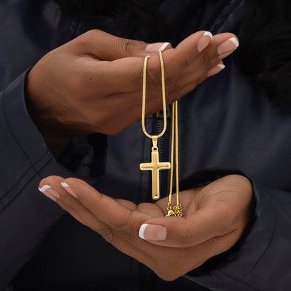 Wear Your Faith: Custom Engraved Cross Pendant